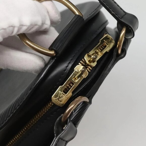 LOUIS VUITTON Epi Mabillon Backpack Black M52232 LV Auth 141335 - Picture 8 of 16